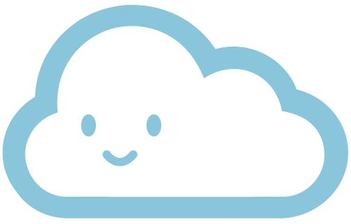 Image of a smiling cloud